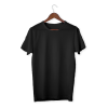 Black Color Cotton T-Shirt For Men