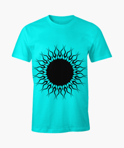 Sunflower Printed Short Sleeve T-Shirt – Casual and Comfortable
